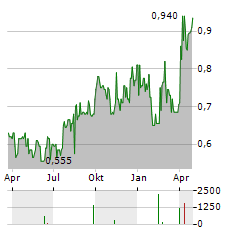 NAMSYS Aktie Chart 1 Jahr