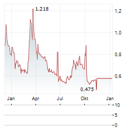 NETLIST Aktie Chart 1 Jahr
