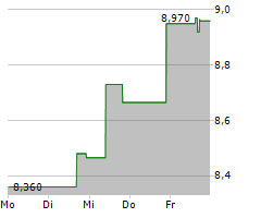 NEW MOUNTAIN FINANCE CORPORATION Chart 1 Jahr