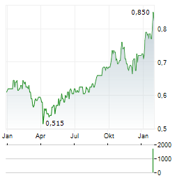 NGE CAPITAL Aktie Chart 1 Jahr