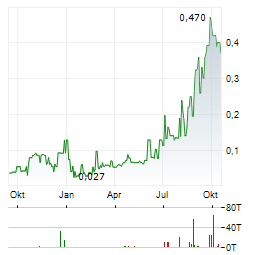 NSJ ANTIMONY Aktie Chart 1 Jahr