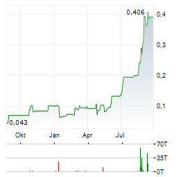 NSJ GOLD Aktie Chart 1 Jahr