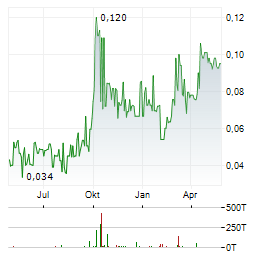 NVRO METALS Aktie Chart 1 Jahr