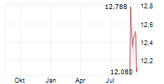 NYLI CBRE GLOBAL INFRASTRUCTURE MEGATRENDS TERM FUND Chart 1 Jahr