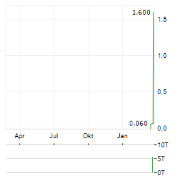 PALISADES GOLDCORP Aktie Chart 1 Jahr