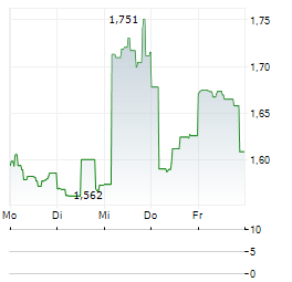 PANTORO GOLD Aktie 5-Tage-Chart