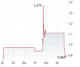 PARADIUM.AI INC Chart 1 Jahr