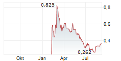 PATAGONIA GOLD CORP Chart 1 Jahr