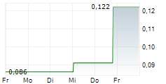 PLATAURO METALS CORP 5-Tage-Chart