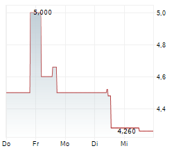 PLENUM AG Chart 1 Jahr PLENUM AG Chart 1 Jahr