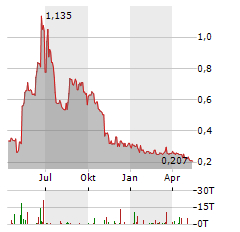 PURE ENERGY MINERALS LIMITED Jahres Chart