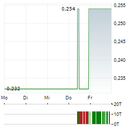 RADIANCE HOLDINGS Aktie 5-Tage-Chart