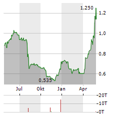 RM Aktie Chart 1 Jahr