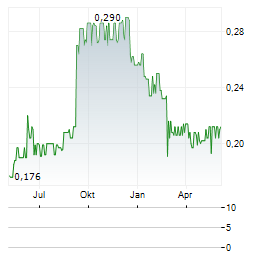 SAFESTAY Aktie Chart 1 Jahr