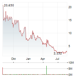 SCINAI IMMUNOTHERAPEUTICS LTD Aktie Chart 1 Jahr