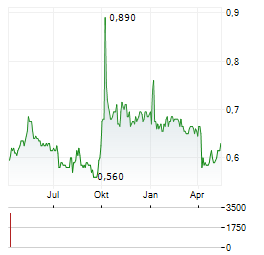 SHANDONG XINHUA PHARMACEUTICAL Aktie Chart 1 Jahr