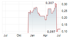 SILVER BULLET DATA SERVICES GROUP PLC Chart 1 Jahr