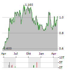 SOUTHERN CROSS ELECTRICAL ENGINEERING Aktie Chart 1 Jahr