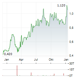 SRT MARINE SYSTEMS Aktie Chart 1 Jahr
