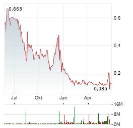 SRX GLOBAL Aktie Chart 1 Jahr