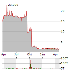 STANDARD SUPPLY Aktie Chart 1 Jahr