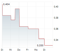 TDG GOLD CORP Chart 1 Jahr