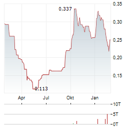 TINKA RESOURCES Aktie Chart 1 Jahr
