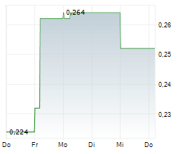 TRUE NORTH COPPER LIMITED Chart 1 Jahr TRUE NORTH COPPER LIMITED Chart 1 Jahr