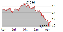 VANECK INDONESIA INDEX ETF Chart 1 Jahr