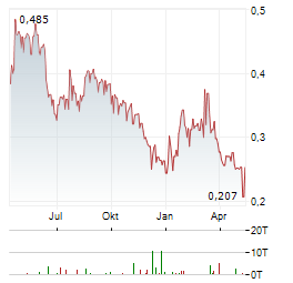 VERIMATRIX Aktie Chart 1 Jahr