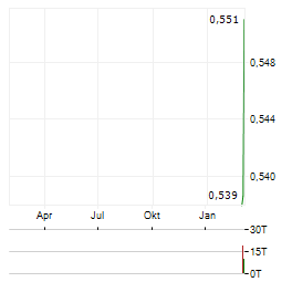 VIRTUNE BNB Aktie Chart 1 Jahr