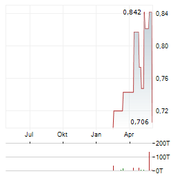 VIRTUNE CHAINLINK Aktie Chart 1 Jahr