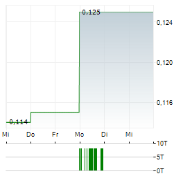 VISIBLE GOLD MINES Aktie 5-Tage-Chart