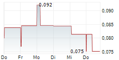 VISION LITHIUM INC 5-Tage-Chart