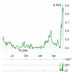 VISIONARY COPPER AND GOLD MINES Aktie Chart 1 Jahr