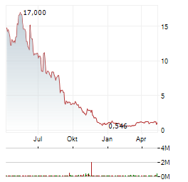 X3 HOLDINGS Aktie Chart 1 Jahr