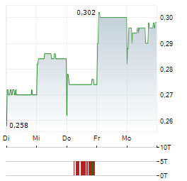 XINXIN MINING Aktie 5-Tage-Chart
