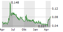 YNVISIBLE INTERACTIVE INC Chart 1 Jahr