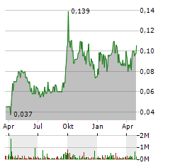 YNVISIBLE INTERACTIVE INC Jahres Chart